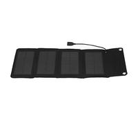 Hyuduo Solar Charger, Portable Folding Solar Panel Charger 7W High Conversion Efficiency with Protection Battery Charging for 12V Rechargeable Battery Outdoor Camping Travel Work