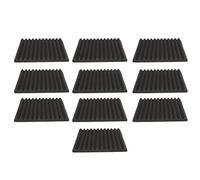 Hyuduo Sound Proof Foam Acoustic Panels, Polyurethane Material, Dense Absorbing Echoes, 30x30cm for Recording Studio and Home Office
