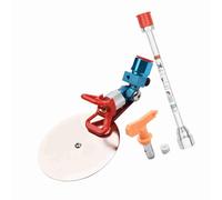 Hyuduo Spray Guide Accessory Tool for Wagner with Universal Paint Spraying Accessory, Airless Paint Sprayer, Nozzle Seal and Joint for Most Sprayer (with Extension Pole)