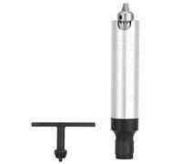 Hyuduo Stainless Steel Handpiece Chuck Flex Shaft Handle 0.3~4mm Key Drill Chuck for Angle Grinder Tool Durable Grinding Machine Accessory for DIY Crafts and Metalwork