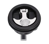 Hyuduo Stainless Steel T Handle Boat Latch | 316 Marine Grade Stainless Steel, Keyless Flush Mount Design, Fits 1/8 to 3/4in Door Thickness, for Boat Deck RV