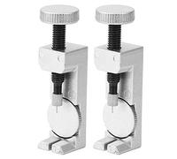 Hyuduo Strong Alloy Steel Watch Strap Adjuster, Easy to Operate and Durable, Adjustable Height Professional Tool for Watch Strap Pins, Built to Strict Quality Control Standards (Silver)