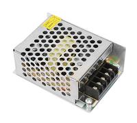 Hyuduo Switching Power Supply Aluminum Alloy LED Switching Power Supply Driver DC 12V 2A 25W with Short Circuit and Over Temperature Protection for LED Display Industrial Equipment