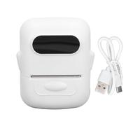 Hyuduo Thermal Label Printer Multilingual Print Support Portable Thermal Printer with 1 Roll Paper 203dpi Print Accuracy