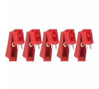 Hyuduo Welding Torch Actuator Switch 5 Pack High Sensitivity Replacement Parts for 15AK 24KD 36KD MIG Welding Torches Plastic Material Lightweight Durable Electrical Switch