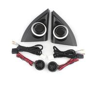 HYUDXH Car Audio Door Angle Gum Speaker Cover Car Audio Trumpet Door Trim Tweeter Speaker/Fit For Toyota Yaris L Vios 2014-2019(A Set)