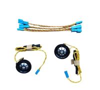 HYUDXH Car Audio Door Angle Gum Speaker Cover Car Front Door Speaker&Cover/Fit For BMW 5 Series F10 F11 Triangle Shaped Tweeter Head Treble Horn Loudspeakers Speakers Cover(2 Front Tweeter)