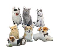 HYueaph Custom Pet Pillows,Pet Portrait Cushions,Filled With Durable And Soft Cotton Material To Create An Atmosphere For Pets' Birthdays