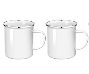 Hyuetrsa 16oz Sublimation Enamel Mug