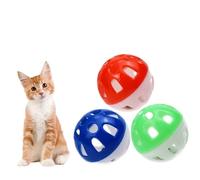 HYUIND 5PC Random Color Pet Bell Ball Toys, Parrot, Cat Relaxation Toys, Master Pet Interaction to Enhance the Relationship(10pcs Random color)