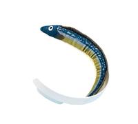 HYUIND A Cat Toy That Simulates A Fish Pet Plush Pillow, Cat's Self Paper Toy That Grinds Its Teeth Chews And Teases The Cat(Changtiaoyu lv)