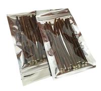 HYUIND Cat Molar Stick Natural Matatabi Stick Interesting Pet Supplies Cat Chew Toys Pure Natural Healthy Cat Toys Catnip(15 Pack 0.3-0.5CM)