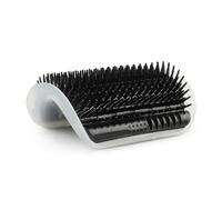 HYUIND Corner Pet Brush Comb Play Cat Toy Plastic Scratch Bristles Arch Massager Self Grooming Cat Scratcher Cats To Chase(1)