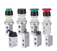 HYUJNAFZR S3PL S3PP S3PM S3PF S3HS -M5/06/08 S3B S3L S3R S3V-M5/06/08 Mechanical Valve 2 Position 3 Way Pneumatic Valve S3PP-06 S3PM-08(S3PL,6)