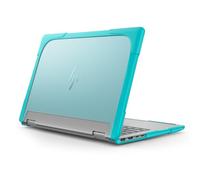 HYUKcase Case for 14" HP Envy X360 2-in-1 2K Touch-Screen Laptop 2024 Release,Shockproof Design Matte Finish Durable Cover with TPU Edges Scratch-Resistant Stylish (Light Blue)