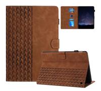 HYUKcase Case for All-New Amazon Kindle Fire HD 8 & 8 Plus Tablet(12th Gen/10th Gen,2024/2022/2020) 8",Slim Leather Cover with Smart Wake Sleep Stand Pencil Holder and Card Slot (Brown)