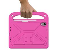 HYUKcase Case for Apple iPad mini 7(A17 Pro)2024/ Mini 6 2021 8.3",Quipped with Hand Strap and Shoulder Strap,Shockproof and Drop-Resistant Tablet (Rose Red)