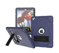 HYUKcase Case for iPad 9.7 inch 2018 2017 5th/6th Generation/iPad Air 2,with Adjustable Shoulder Strap & Built-in Stand, Multi-Angle Protective Cover. (Tibetan Blue Black)