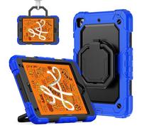 HYUKcase Case for iPad mini 5 Generation 2019/ Mini 4 3 2 1,New Upgraded Wristband with Shoulder Strap, Shock and Drop Resistant, Multiple Colors To Choose From, (Dark Blue)