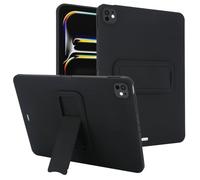 HYUKcase Case for iPad Pro 12.9 inch 6th/ 5th/ 4th/ 3rd Generation,Comprehensive Protection,Anti Fingerprint,Equipped with Adjustable Multi Angle Bracket, (Black)