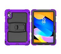 HYUKcase Case for Lenovo Idea Tab TB336FU TB336ZU 11.0 inch 2025/Tab K11 Gen 2,Fully-Body Rugged Heavy Duty Shockproof Protective Case with Kickstand & Shoulder Strap (Purple)