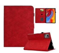HYUKcase Case for Lenovo Idea Tab TB336FU TB336ZU 11.0 inch 2025/Tab K11 Gen 2,Multi-Angle Viewing Stand Cover with Pocket & Pencil Holder, Auto Sleep Wake (Red)