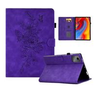 HYUKcase Case for Lenovo Idea Tab TB336FU TB336ZU 11.0 inch 2025/Tab K11 Gen 2,PU Leather Folio Stand Cover with Pen Slot,Auto Wake/Sleep,Multi Angles (Purple)