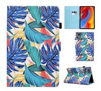 HYUKcase Case for Lenovo Idea Tab TB336FU TB336ZU 11.0 inch 2025/Tab K11 Gen 2,PU Leather Folio Stand Cover with Pen Slot,Auto Wake/Sleep,Multi Angles (Leaf)