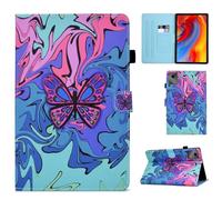 HYUKcase Case for Lenovo Idea Tab TB336FU TB336ZU 11.0 inch 2025/Tab K11 Gen 2,PU Leather Folio Stand Cover with Pen Slot,Auto Wake/Sleep,Multi Angles (Butterfly)