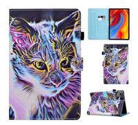 HYUKcase Case for Lenovo Idea Tab TB336FU TB336ZU 11.0 inch 2025/Tab K11 Gen 2,PU Leather Folio Stand Cover with Pen Slot,Auto Wake/Sleep,Multi Angles (Cat)