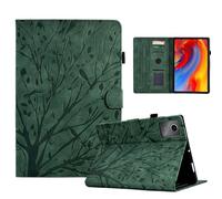 HYUKcase Case for Lenovo Idea Tab TB336FU TB336ZU 11.0 inch 2025/Tab K11 Gen 2,Shockproof Magnetic PU Leather Folio Adjustable Stand Cover Foldable Card Holder Multi-Angle (Green)