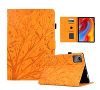 HYUKcase Case for Lenovo Idea Tab TB336FU TB336ZU 11.0 inch 2025/Tab K11 Gen 2,Shockproof Magnetic PU Leather Folio Adjustable Stand Cover Foldable Card Holder Multi-Angle (Khaki)