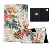 HYUKcase Case for Lenovo Idea Tab TB336FU TB336ZU 11.0 inch 2025/Tab K11 Gen 2,Shockproof PU Leather Cover with Card Slot,Smart Wake Sleep Stand Cover (Pineapple)