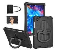 HYUKcase Case for Samsung Galaxy Tab A11+ Plus Case 11" 2026 /A9+ Plus 11” 2023,Shockproof and Anti Fall,with Bracket,equipped with Shoulder Strap,and Carrying Handle (Black)