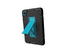 HYUKcase Case for Samsung Galaxy Tab A7 Lite 2021 8.7'' SM-T220/T225/T227,with Adjustable Shoulder Strap & Built-in Stand, Multi-Angle Protective Cover. (Black+Blue)