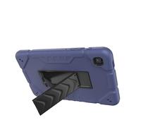 HYUKcase Case for Samsung Galaxy Tab A7 Lite 2021 8.7'' SM-T220/T225/T227,with Adjustable Shoulder Strap & Built-in Stand, Multi-Angle Protective Cover. (Tibetan Blue Black)