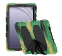 HYUKcase Case for Samsung Galaxy Tab A7 Lite 8.7 Inch 2021(SM-T220/T225/T227) with Screen Protector Pencil Holder,[Built-in Stand] Heavy Duty Military Grade Rugged Protective (Camouflage)
