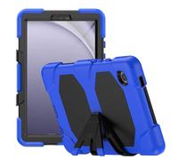 HYUKcase Case for Samsung Galaxy Tab A7 Lite 8.7 Inch 2021(SM-T220/T225/T227) with Screen Protector Pencil Holder,[Built-in Stand] Heavy Duty Military Grade Rugged Protective (Deep Blue)