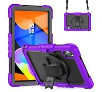 HYUKcase Case for Xiaomi Redmi Pad 2 2025 11 Inch,Provide Multiple Color Options,equipped with A Hand Strap and Shoulder Strap,With Pen Slot, (Purple)
