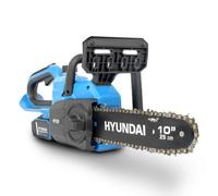 Hyundai Cordless Chainsaw 10'' 25cm 20V Li-Ion 4Ah Battery and Charger HY20CCS10