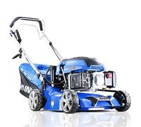 Hyundai 17"/42cm 139cc Electric-Start Self-Propelled Petrol Lawnmower with 3 Year Warranty, Blue