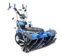 Hyundai 173cc 39'' 100cm Self Propelled Petrol Yard Sweeper Powerbrush