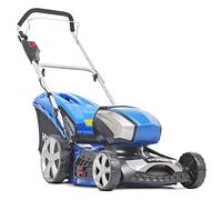 Hyundai 18"/45cm Cordless 80v Lithium-Ion Battery Lawnmower with Battery and Charger, 6 Adjustable Cutting Heights, 65l Grass Collector, Foldable Handles, 3 Year Warranty