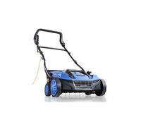 Hyundai 1800w Electric Lawn Scarifier/Aerator/Lawn Rake, 230v, 380mm Working Width, 5 Heights, 45l Grass Box & 10m Cable, Scarifier