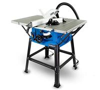Hyundai 1800W Electric Table Saw 10 Inch 30mm Bore, 230V Bench Saw with Extendable Table, Bevel & Mitre Cuts, 3 Year Warranty