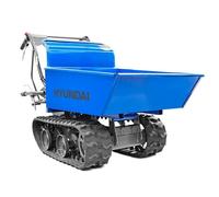 Hyundai 196cc 300kg Petrol Tracked Mini Dumper Power Barrow Transporter