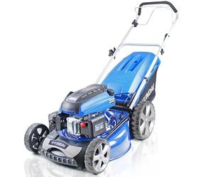 Hyundai 196cc Petrol Lawnmower, 20" 51cm 4 Stroke, Self Propelled Petrol Mower, Easy Starting with Six Cutting Heights and 70L Grass Bag