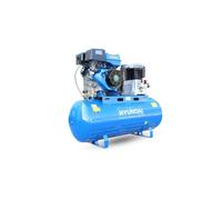 Hyundai 200L Litre Air Compressor, 29CFM/145psi, Twin Cylinder Belt Drive 14hp | HY140200PES
