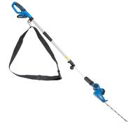 Hyundai 20V 450mm Cordless Long Reach Pole Hedge Trimmer, 2.6m Long Reach, 2.0Ah li-ion Battery & Charger