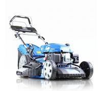 Hyundai 21'' / 53cm 224cc 4-in-1 Electric-Start Self-Propelled Petrol Lawnmower, Mulch, Rear & Side Discharge, Hose Connector